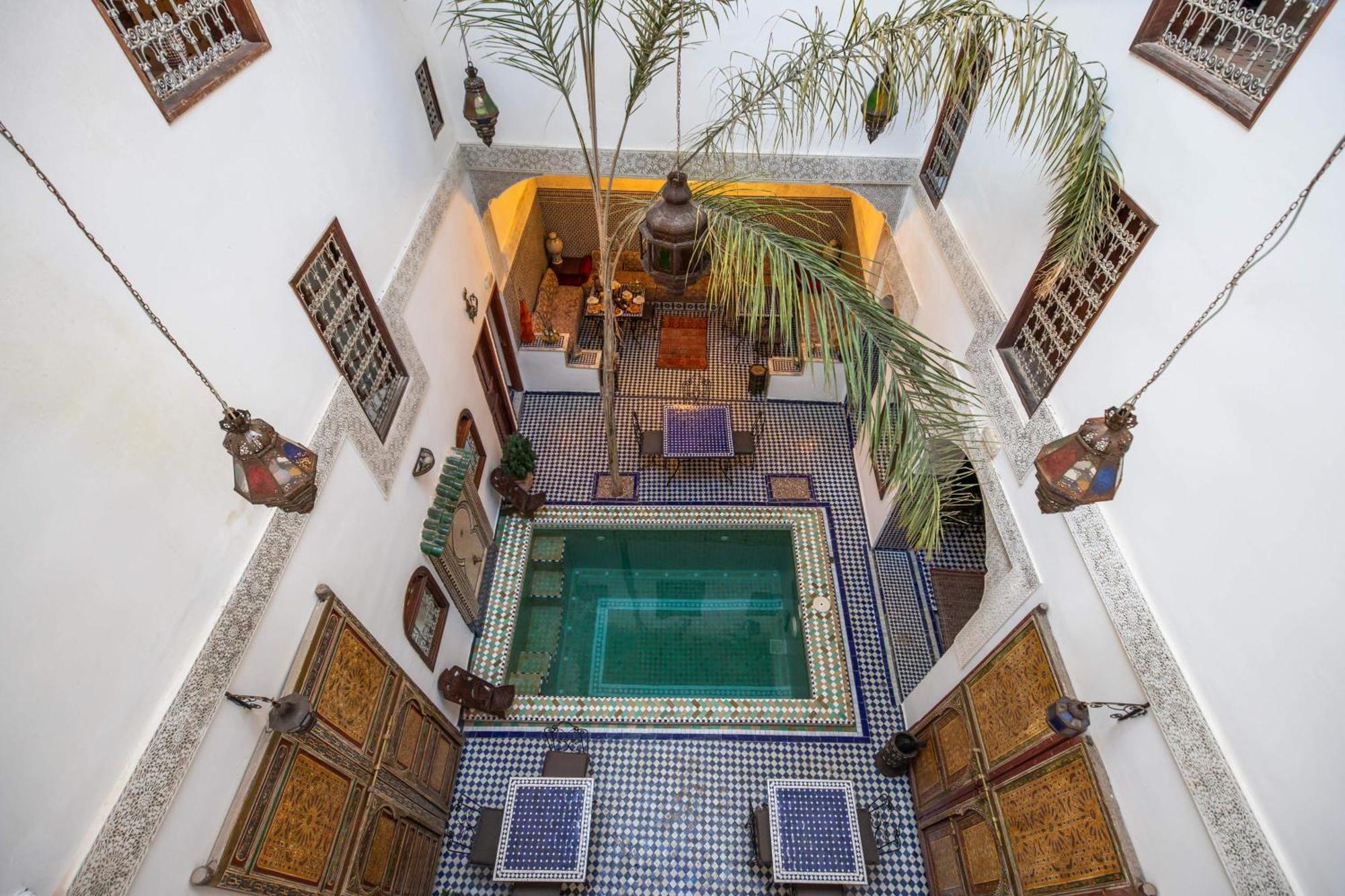 Hotel Le Cedre D'Argent Fès Exterior foto